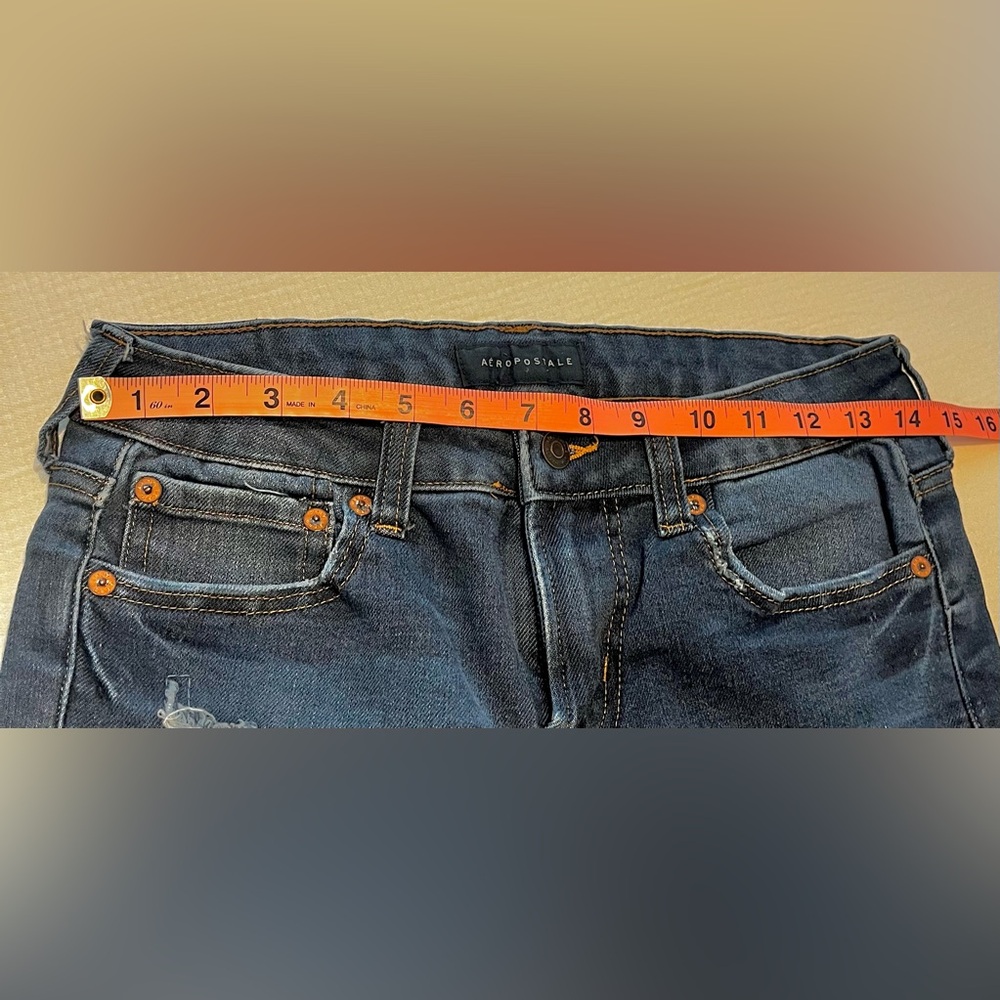 Aeropostale Ripped Skinny Jeans 28/32 - Picture 5 of 8